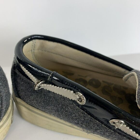 Sperry Top Sider Boat Shoes Slip On Gray Summer Preppy Spring Outdoor Size 5.5 M - Picture 4 of 11